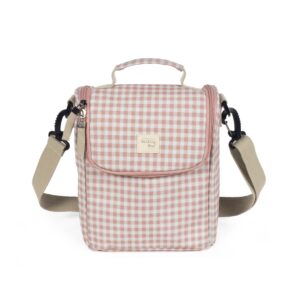 BOLSA TERMICA I LOVE VICHY ROSA