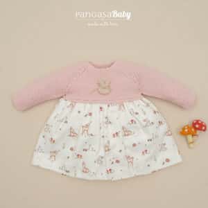 VESTIDO BAMBI Y CONEJO Ref. 1502830 PANGASA