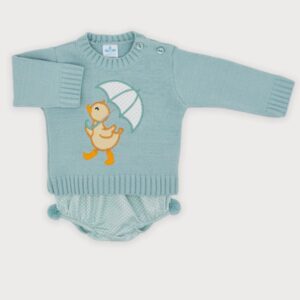 CONJUNTO BEBÉ FAMILIA PATO