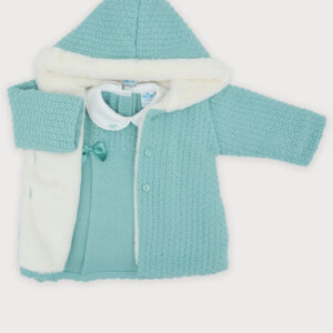 CONJUNTO DE ABRIGO MÁS VESTIDO MODELO FÁTIMA