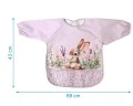 BABERO IMPERMEABLE CON MANGAS CONEJO LAVANDA - Imagen 4