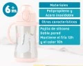 BOTELLA ENTRENAMIENTO UNICORNIO ROSA 280ML ACERO INOXIDABLE - Imagen 3