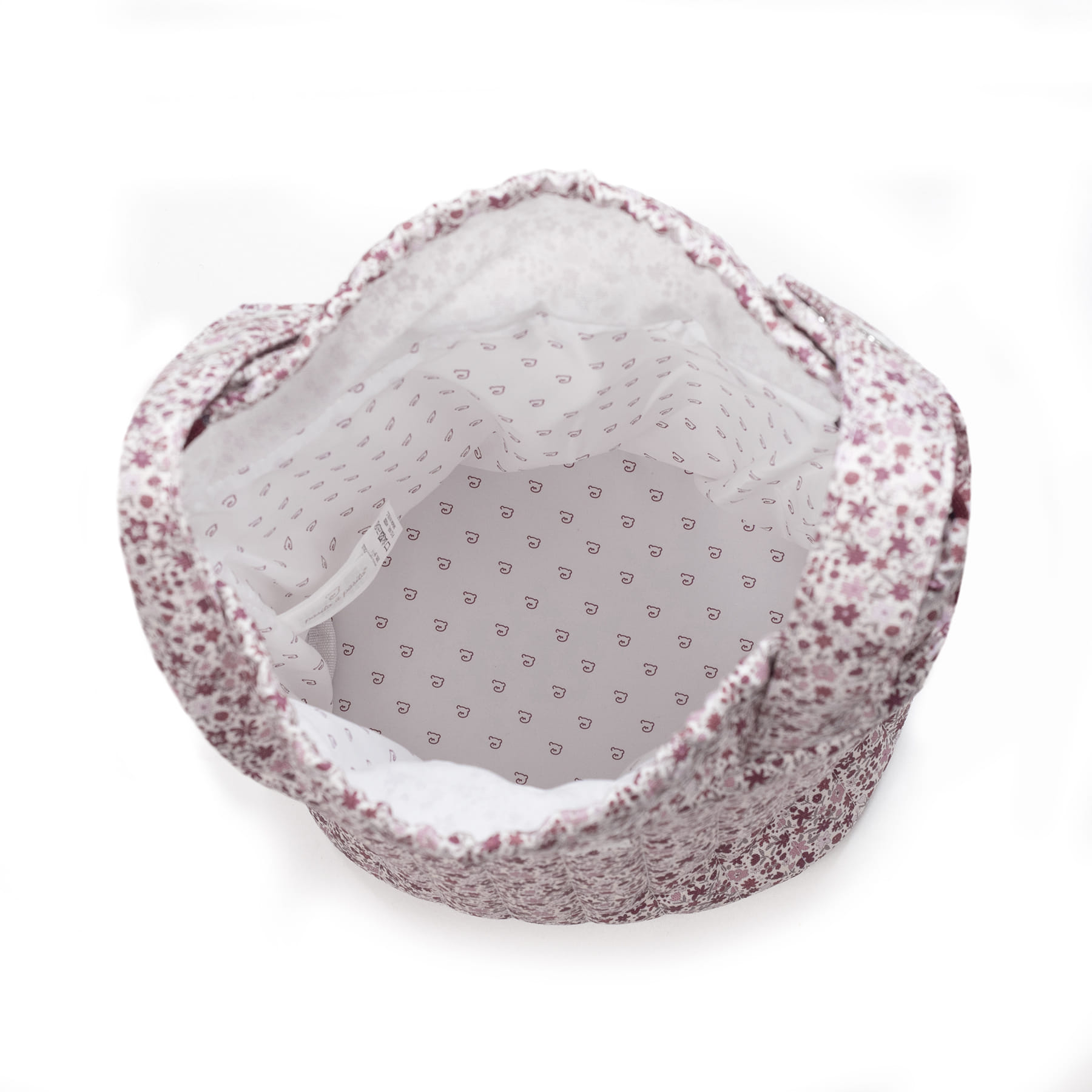 BOLSA BUCKET CHERRY FLORES - Imagen 4