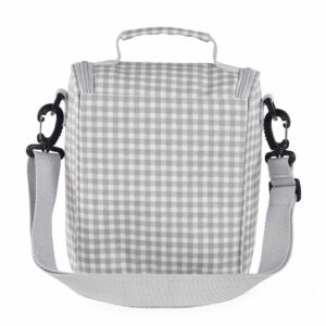 BOLSA TERMICA I LOVE VICHY GRIS