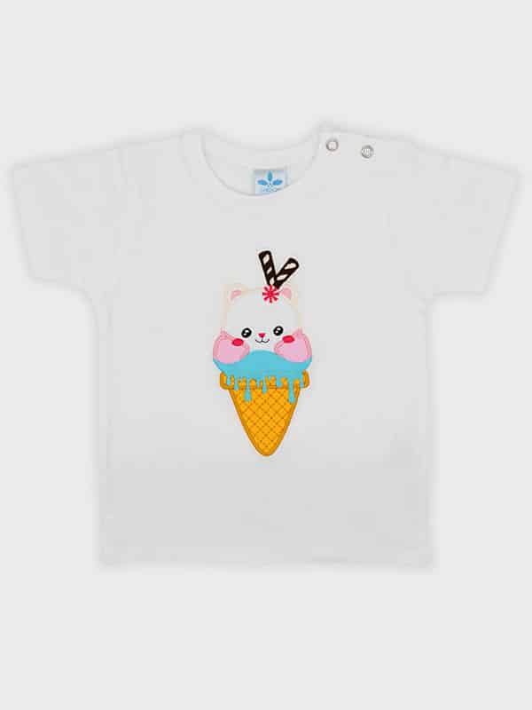 CAMISETA BEBÉ MODELO HELADO