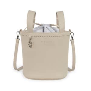 BOLSA BUCKET ICON CREAM